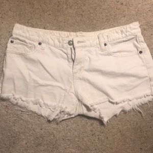 White shorts